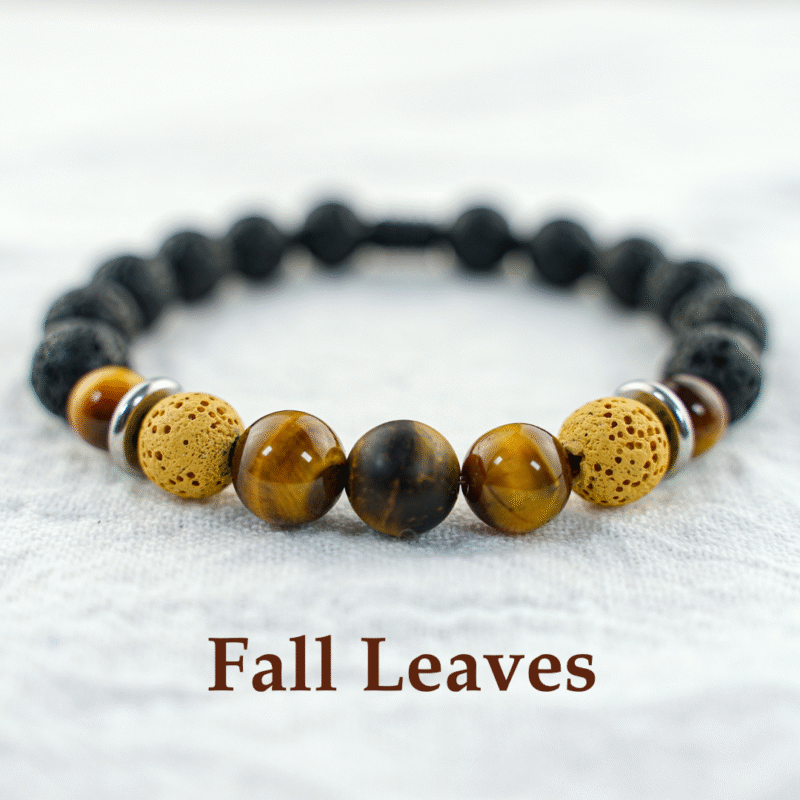 Amber Mosquito Lava Bracelet Collection - Image 4