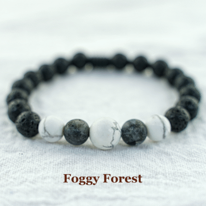 Black & White Mosquito Lava Bracelet Collection