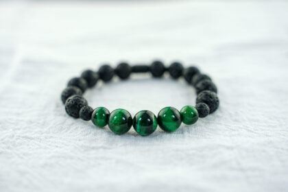 Green Mosquito Lava Bracelet Collection