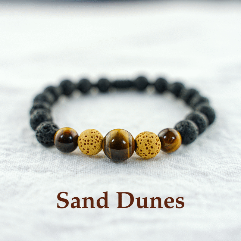 Amber Mosquito Lava Bracelet Collection - Image 3