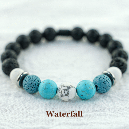 Turquoise Mosquito Lava Bracelet Collection